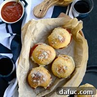 Pull-Apart Pizza Bites 2 Pizza Sliders