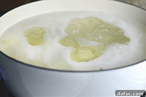 Diced white onion