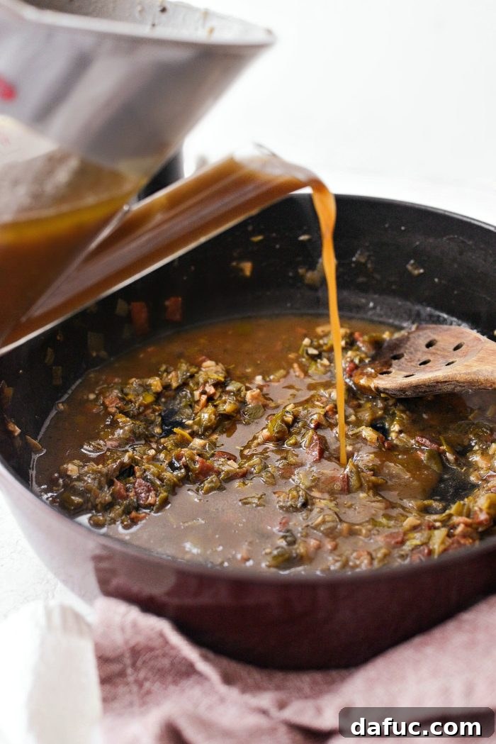 Slow-Braised Beef Short Ribs 19 Using a fat separator to remove excess fat from the braising liquids, leaving behind the rich, flavorful base for the gravy.
