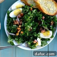 Hearty Winter Kale Salad with Crispy Pancetta and Blue Cheese Crostini 30 Winter Kale + Crispy Pancetta Salad with Bleu Cheese Toasts