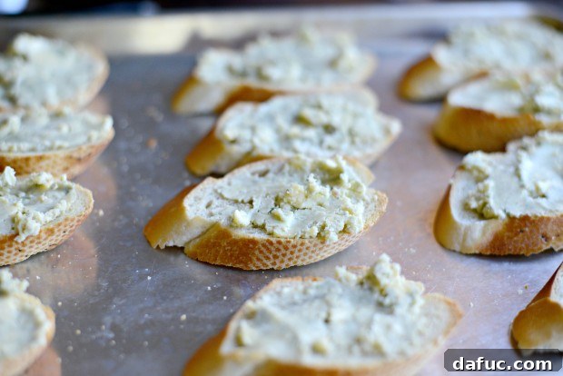 Hearty Winter Kale Salad with Crispy Pancetta and Blue Cheese Crostini 8 Bleu cheese butter generously spread onto lightly toasted baguette slices.