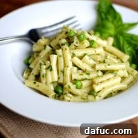 Lemony Basil Bliss Pasta 2 Bowl of Lemon Basil Pesto Pasta