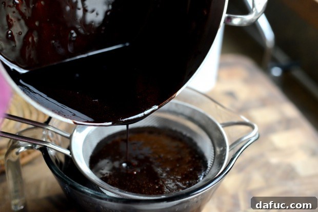 Adding sea salt to chocolate syrup