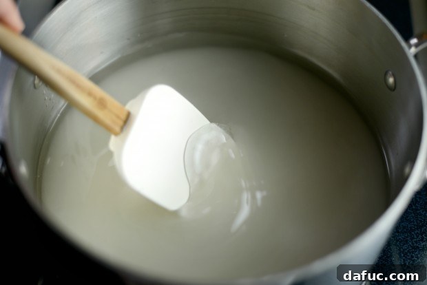 Water added to sugar