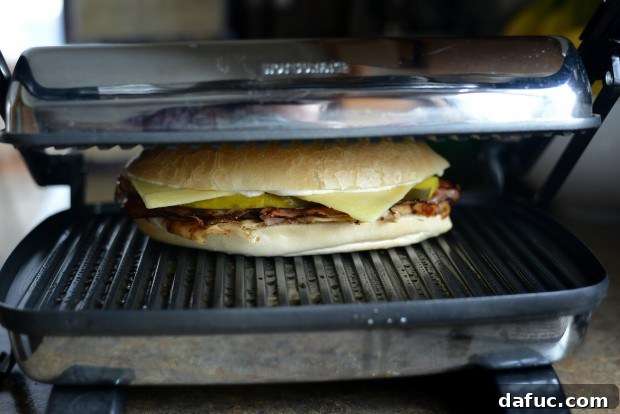 Cuban Panini with Roasted Garlic Aioli