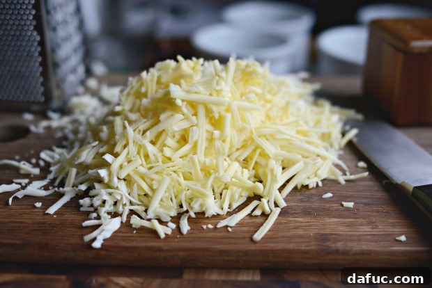 Grated Gruyere Cheese