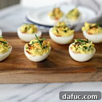 Tangy Chèvre & Herb Deviled Delights 21 Herbed Goat Cheese Deviled Eggs