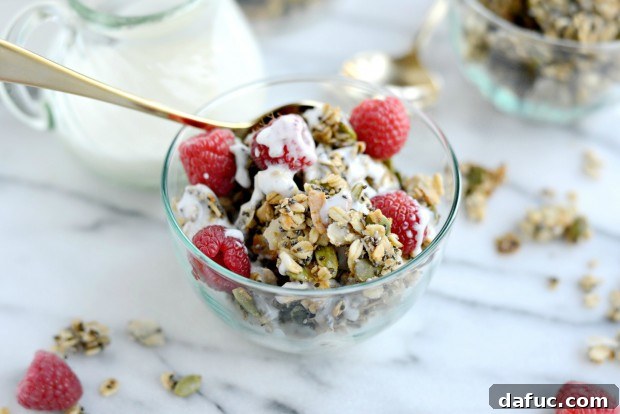 Tropical Coconut Chia Granola 2 Delicious Homemade Coconut Chia Seed Granola Recipe