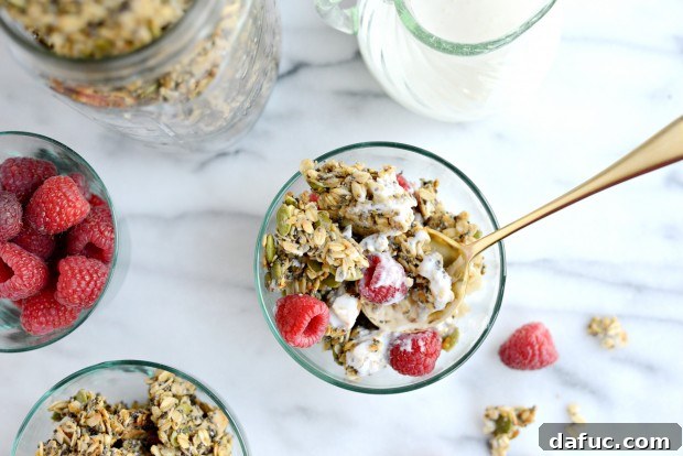 Tropical Coconut Chia Granola 24 Final delicious image of Coconut Chia Seed Granola