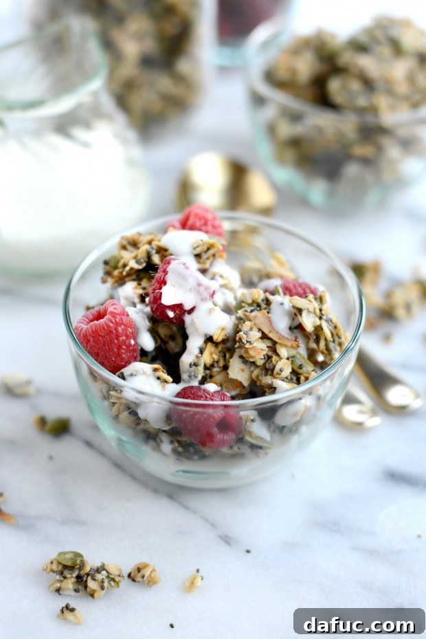 Tropical Coconut Chia Granola 4 Nutritional benefits of Coconut Chia Seed Granola