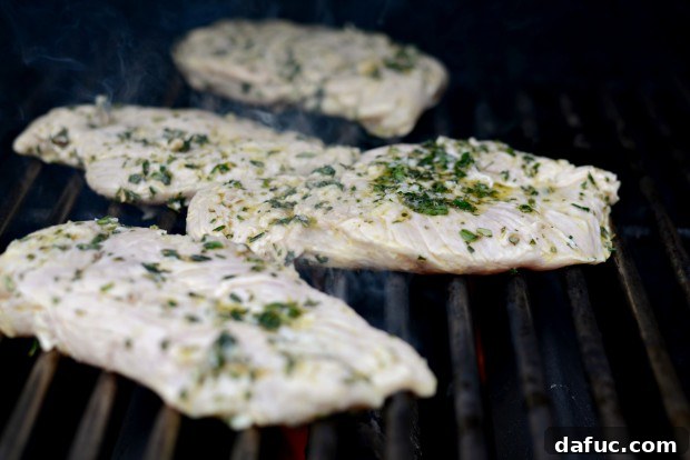 Zesty Grilled Greek Chicken 16 Preheating the grill for Greek chicken