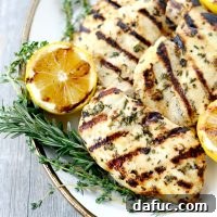 Zesty Grilled Greek Chicken 21 Grilled Greek Chicken - Recipe Card Image