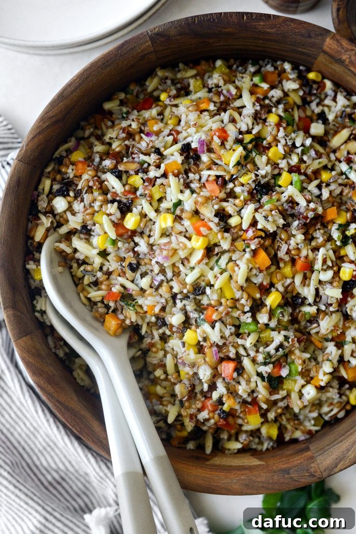 J. Alexander's Wild Rice Orzo Salad