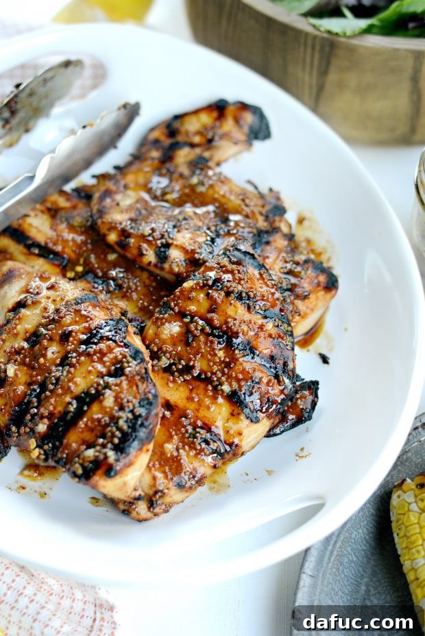 20 Effortless Weeknight Meals 13 Juicy Grilled Honey Mustard Chicken