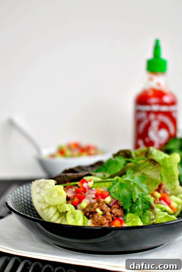 20 Effortless Weeknight Meals 20 Fresh and spicy Sriracha Steak Lettuce Wraps