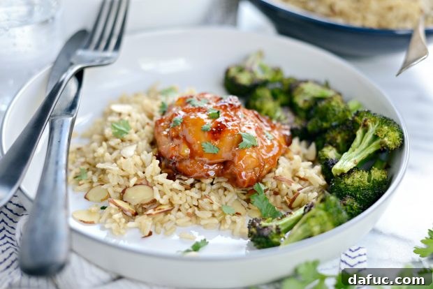 Golden Apricot Chicken 2 Apricot Glazed Chicken l SimplyScratch.com (18)