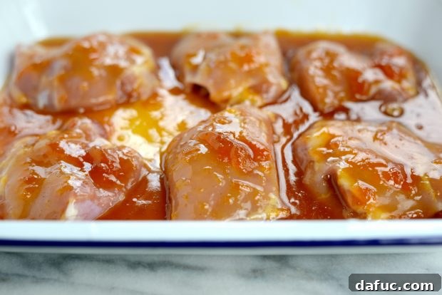 Golden Apricot Chicken 14 Apricot Glazed Chicken l SimplyScratch.com (11)