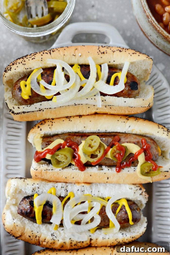 Brew-Braised Oven Brats 14 Oven Braised Beer Brats