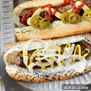 Oven Braised Beer Brats