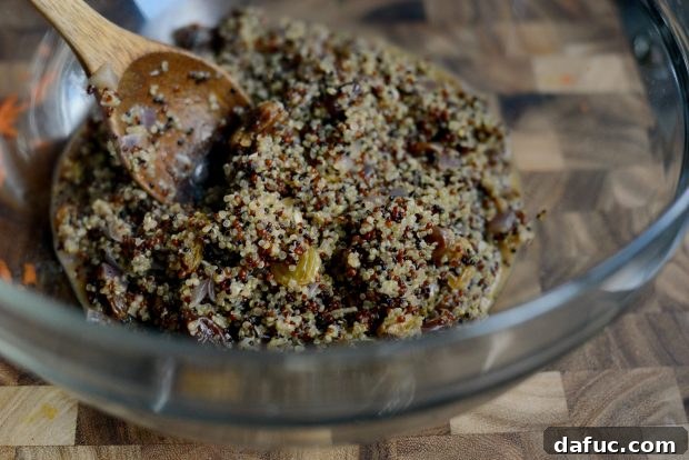 Golden Moroccan Quinoa Pilaf 15 Combining Quinoa with Fresh Vegetables