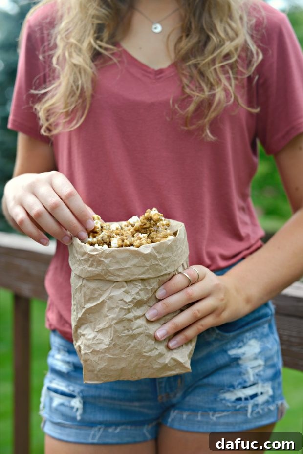 Homemade Caramel Corn