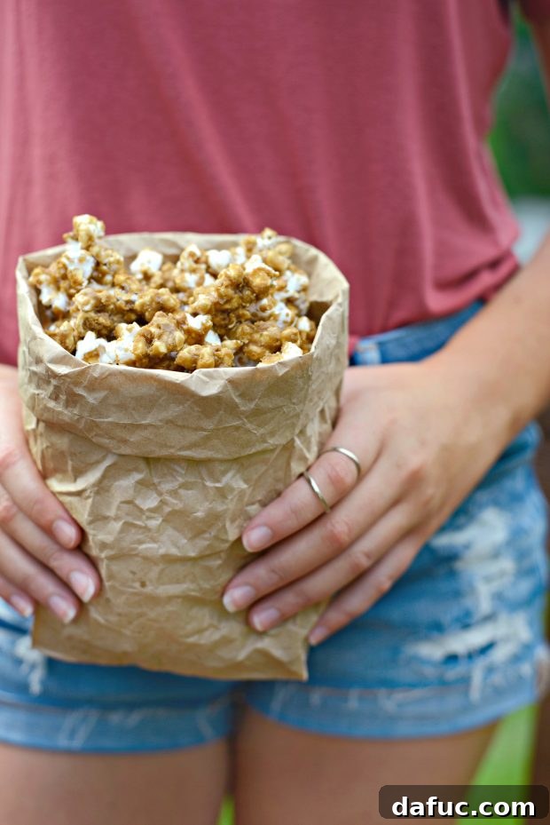 Homemade Caramel Corn