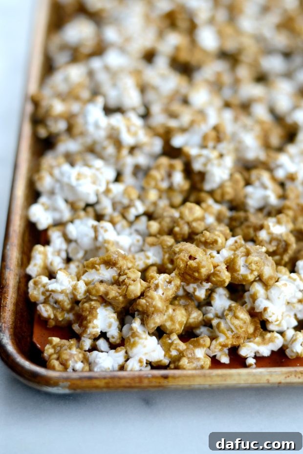 Homemade Caramel Corn