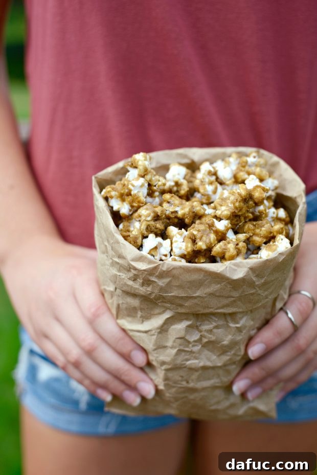 Homemade Caramel Corn