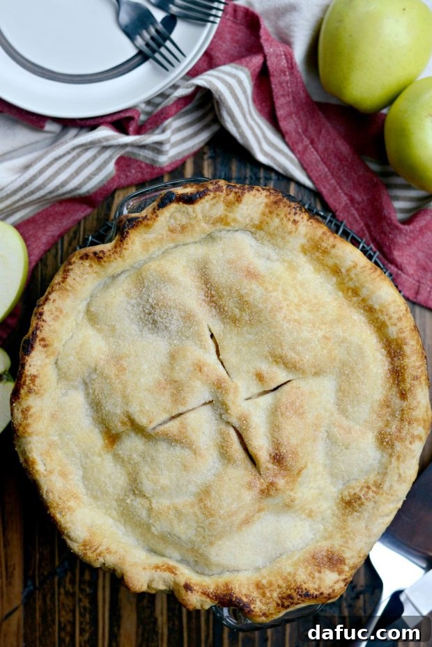 Baked Homemade Apple Pie