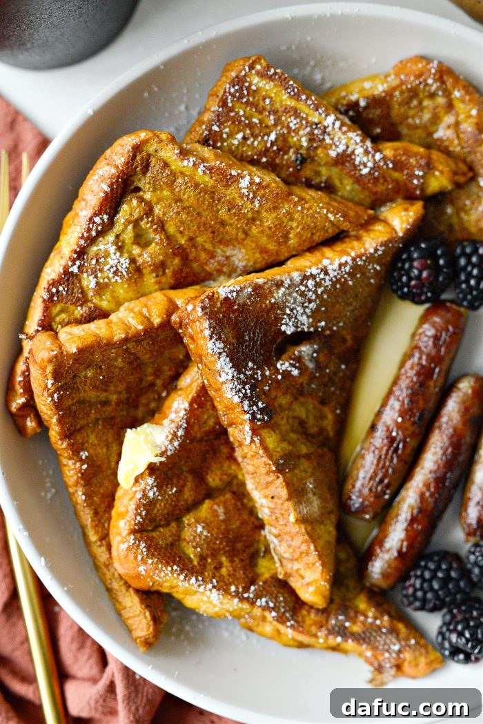 Pumpkin French Toast 