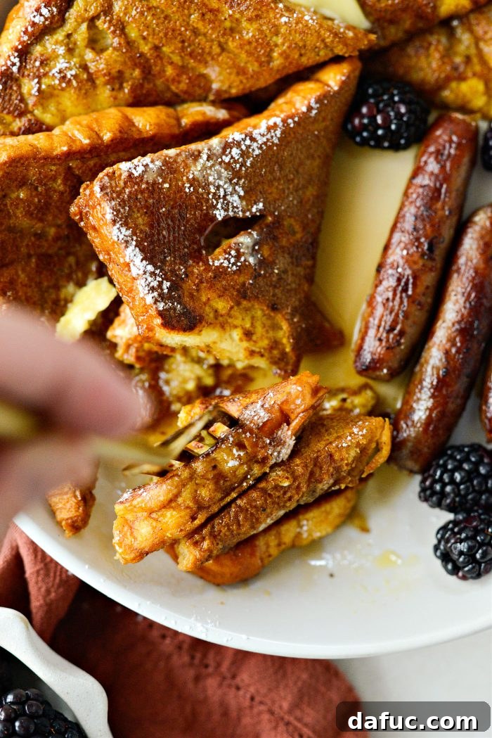 bite of Pumpkin French Toast