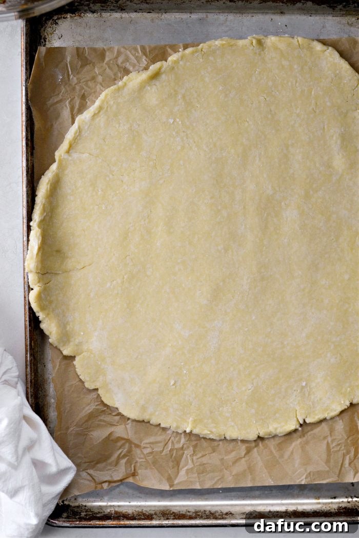 Bold Cheddar Crust 8 Roll out the Sharp Cheddar Pie Crust dough