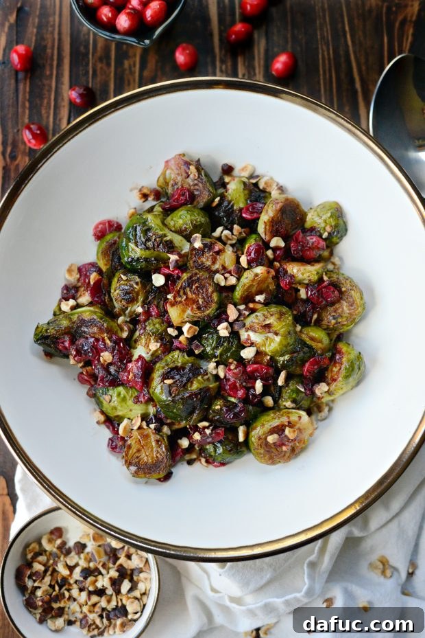 maple balsamic brussels sprouts