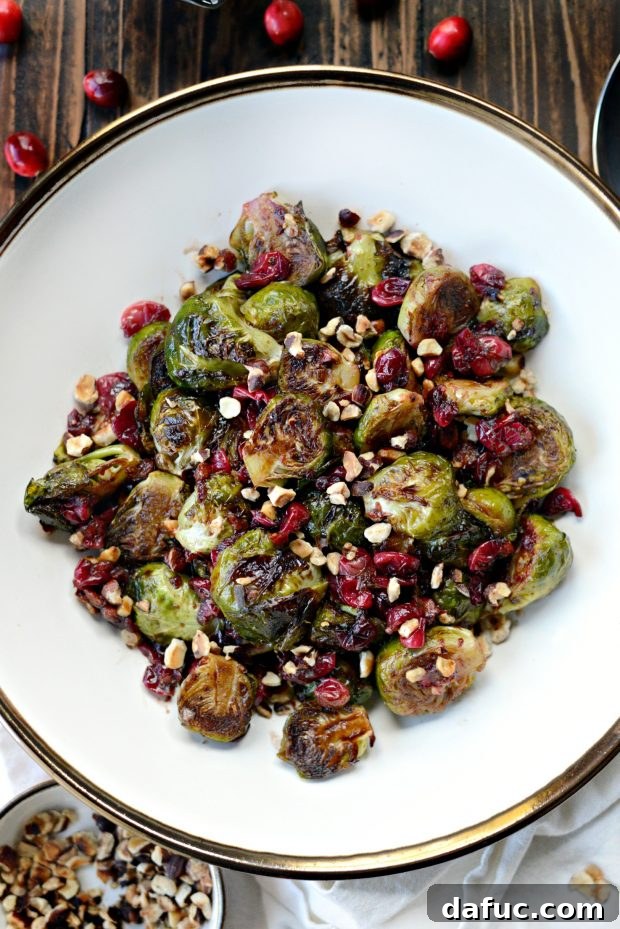 maple balsamic brussels sprouts l simplyscratch.com