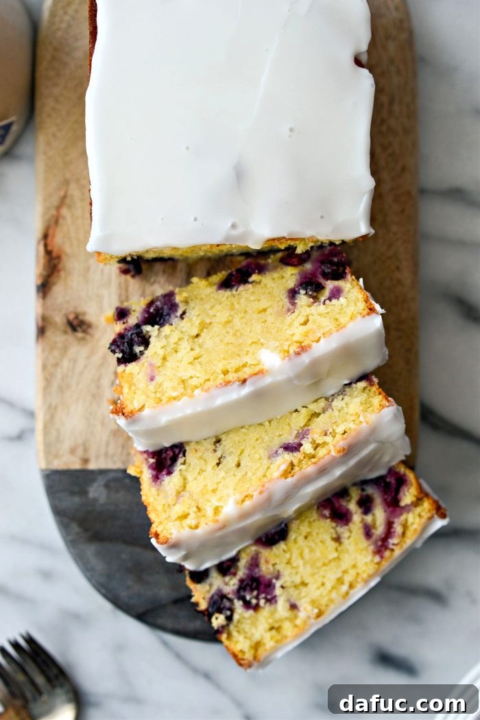 Sunshine Berry Bliss 3 Lemon Blueberry Cake