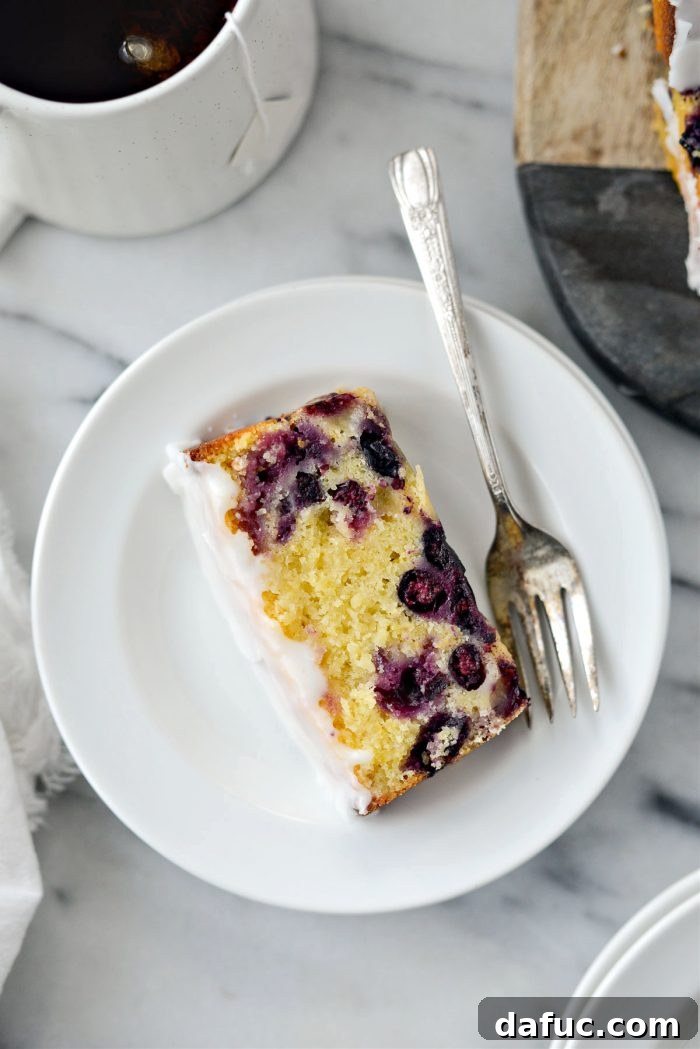 Sunshine Berry Bliss 25 Lemon Blueberry Cake