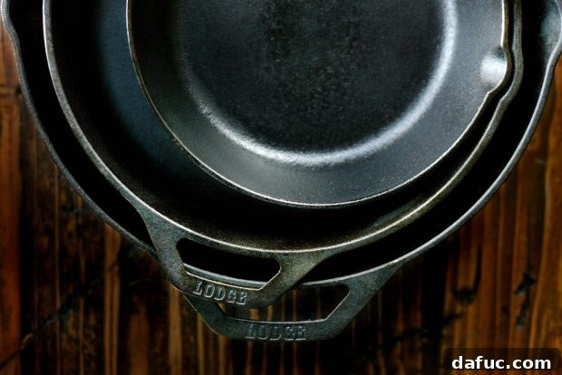Perfecting Cast Iron: Seasoning and Cleaning 2 Seasoning and Cleaning Cast Iron l simplyscratch.com