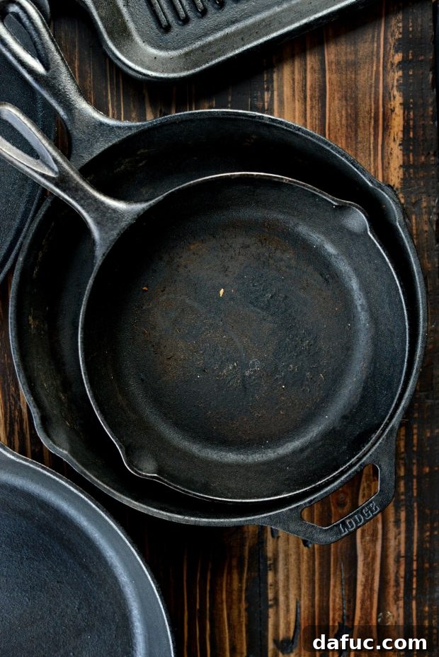 Perfecting Cast Iron: Seasoning and Cleaning 5 Seasoning and Cleaning Cast Iron l simplyscratch.com