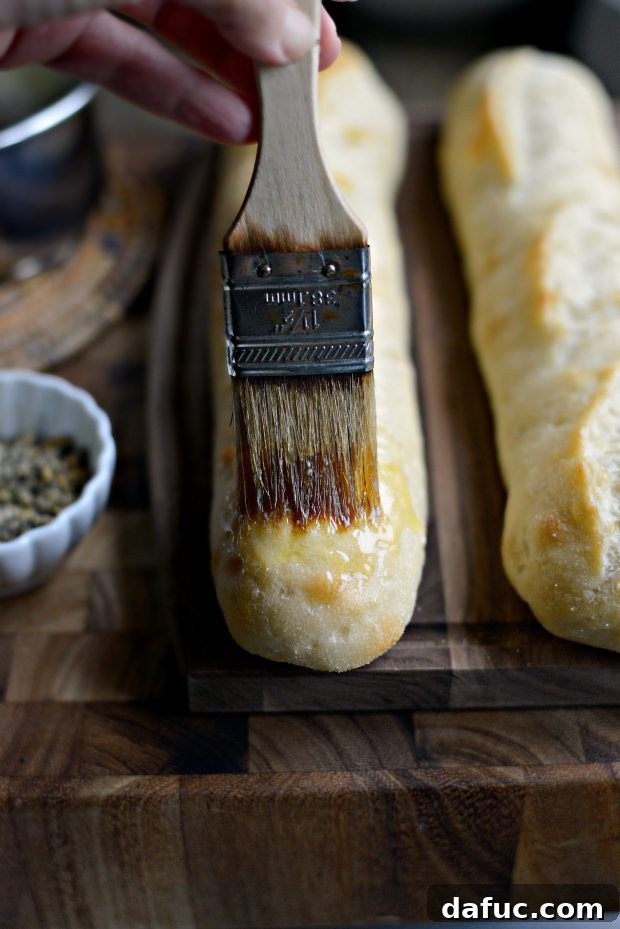 Sweet and Tangy Blue Cheese Shallot Dip 13 An overhead shot of Caramelized Shallot and Blue Cheese Dip with various dippers, including baguette slices.