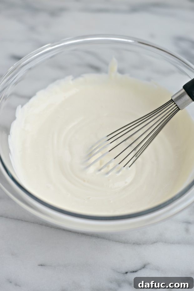 Sweet and Tangy Blue Cheese Shallot Dip 10 Adding crumbled blue cheese and caramelized shallots to the whisked mayonnaise and sour cream.