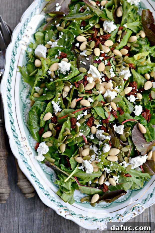 Wine Braised Lamb Salad with Pumpkin Vinaigrette - SimplyScratch.com