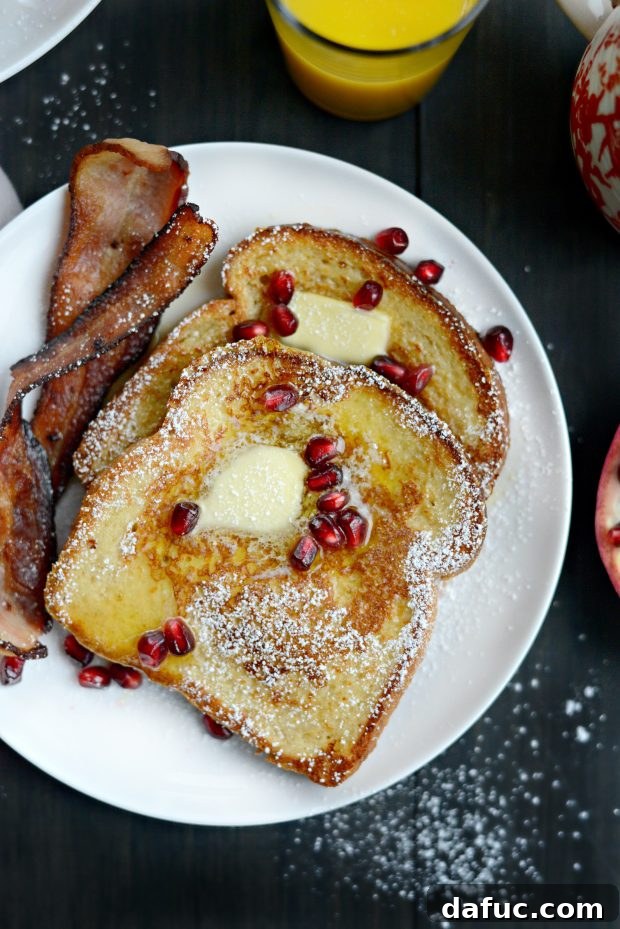 Spiced Eggnog French Toast 2 Eggnog French Toast l SimplyScratch.com