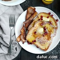 Eggnog French Toast