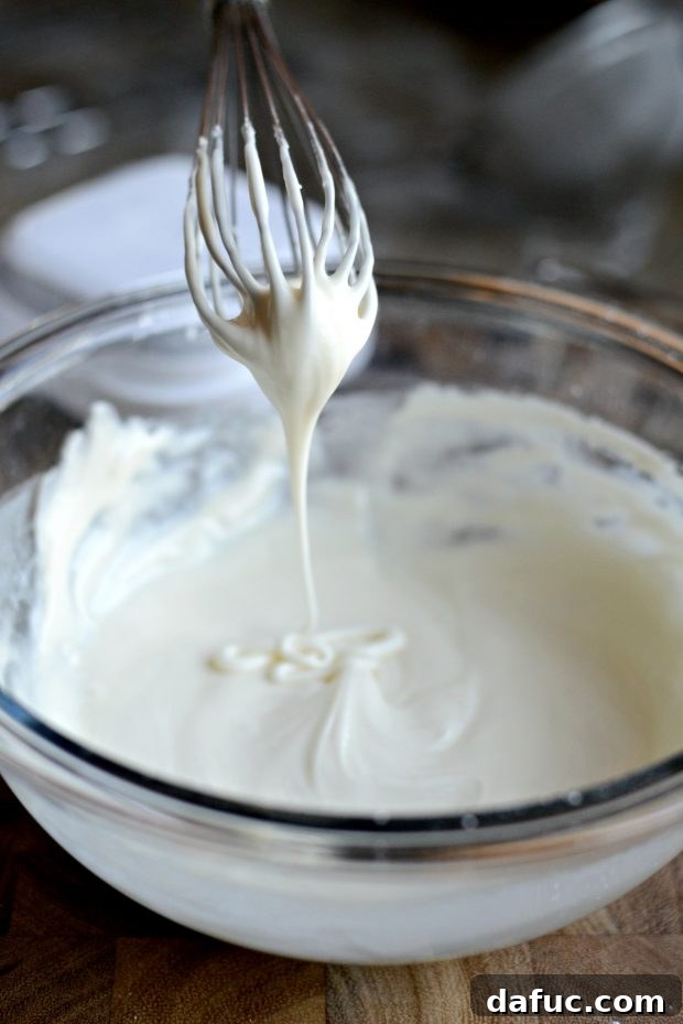 Effortless Yeast-Free Cinnamon Rolls 11 Preparing Cinnamon Roll Icing