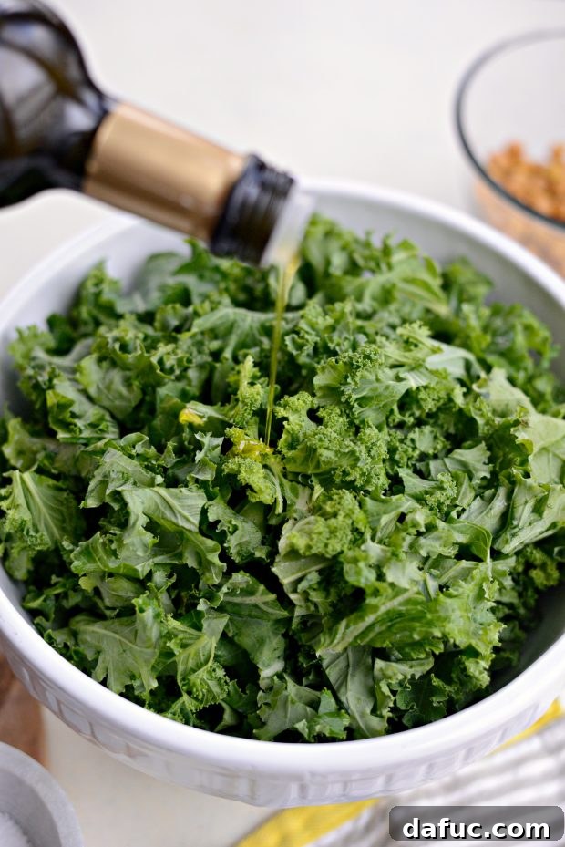 Creamy Tahini Kale Caesar Salad 8 All ingredients for Tahini Caesar Dressing combined