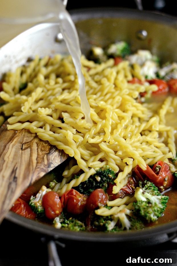 One Pan Chicken Pesto Pasta l SimplyScratch.com