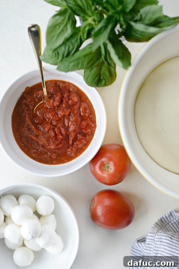 Pure Margherita Perfection 3 Classic Margherita Pizza ingredients