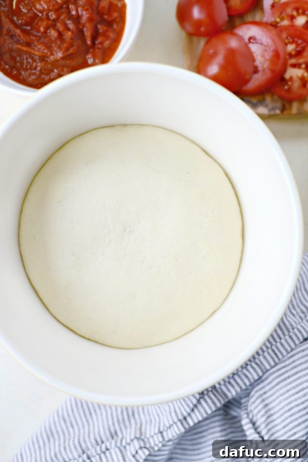 Pure Margherita Perfection 4 pizza dough