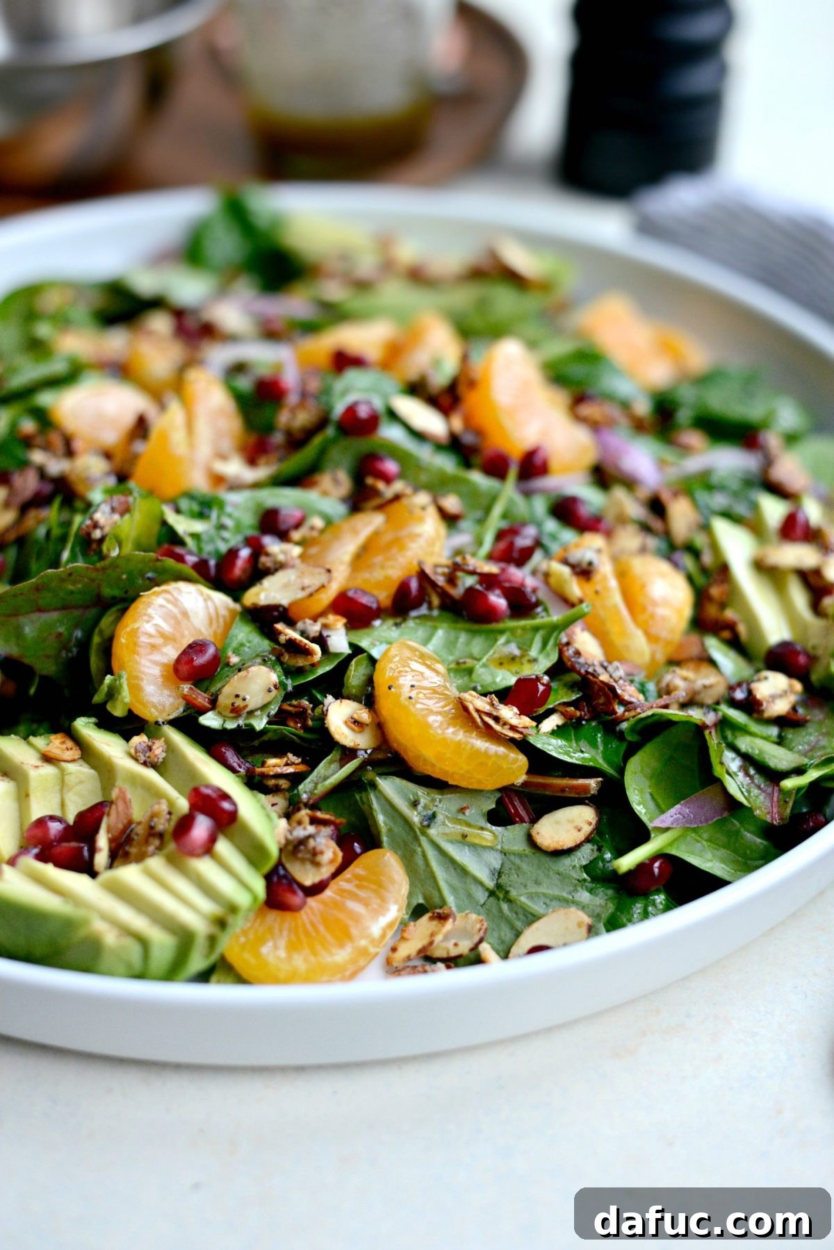 Golden Citrus Poppy Seed Salad 16 Mandarin Salad with Honey Poppy Seed Vinaigrette