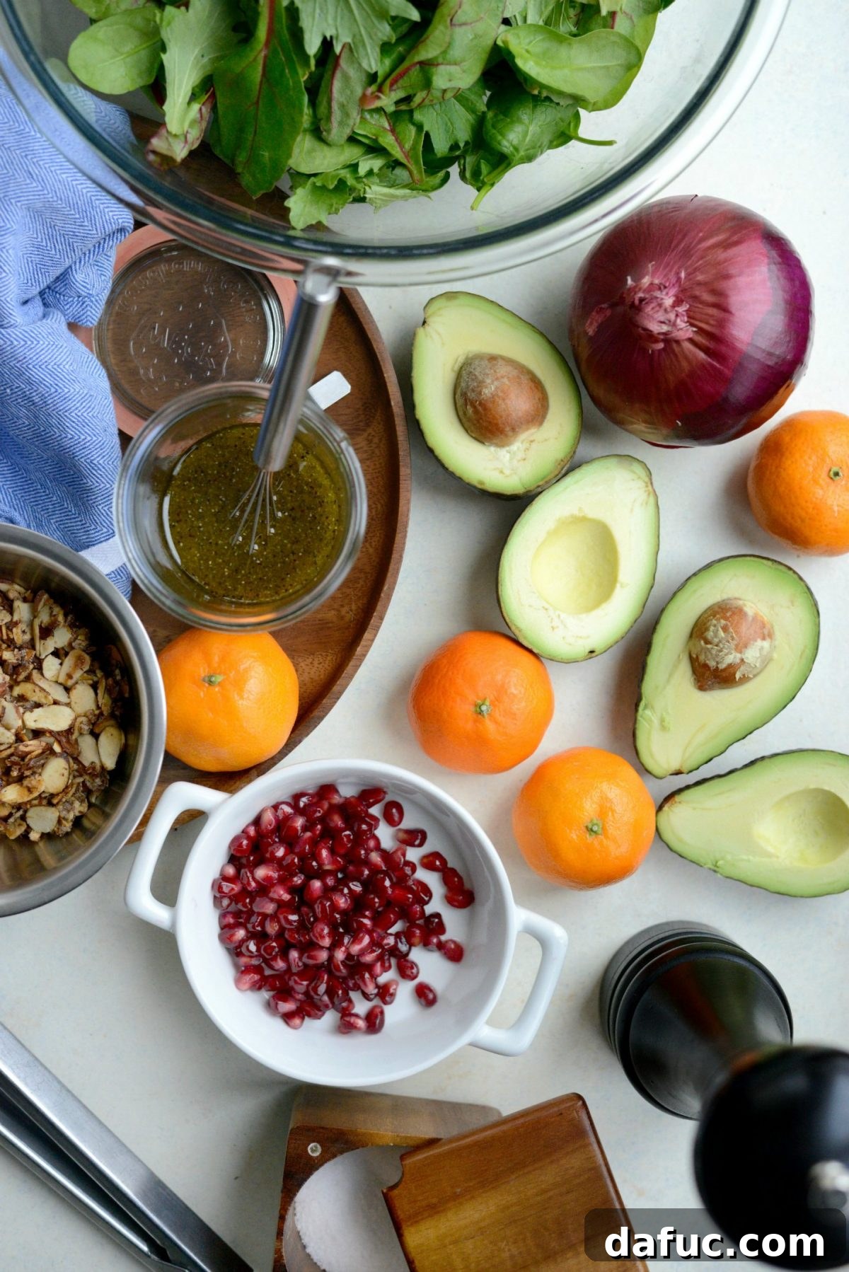 Golden Citrus Poppy Seed Salad 9 Mandarin Salad ingredients.